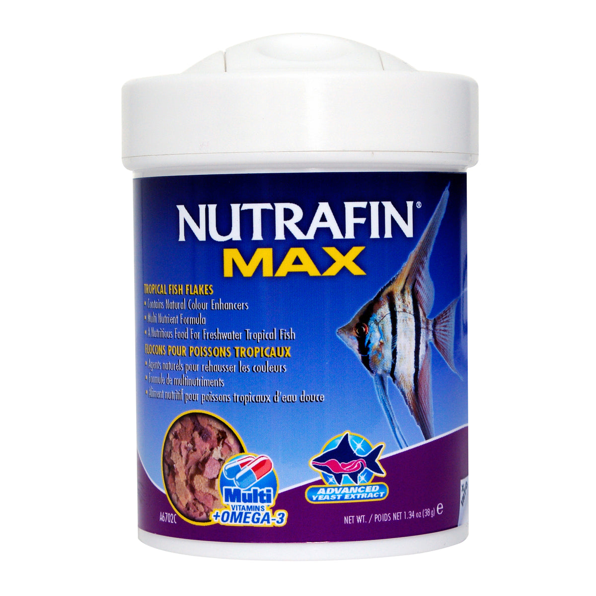 Flocons Max pour poissons tropicaux