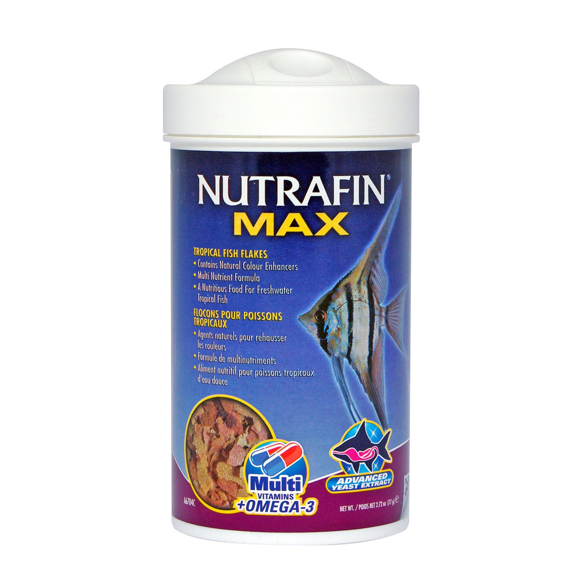 Flocons Max pour poisson tropical - Nutrafin