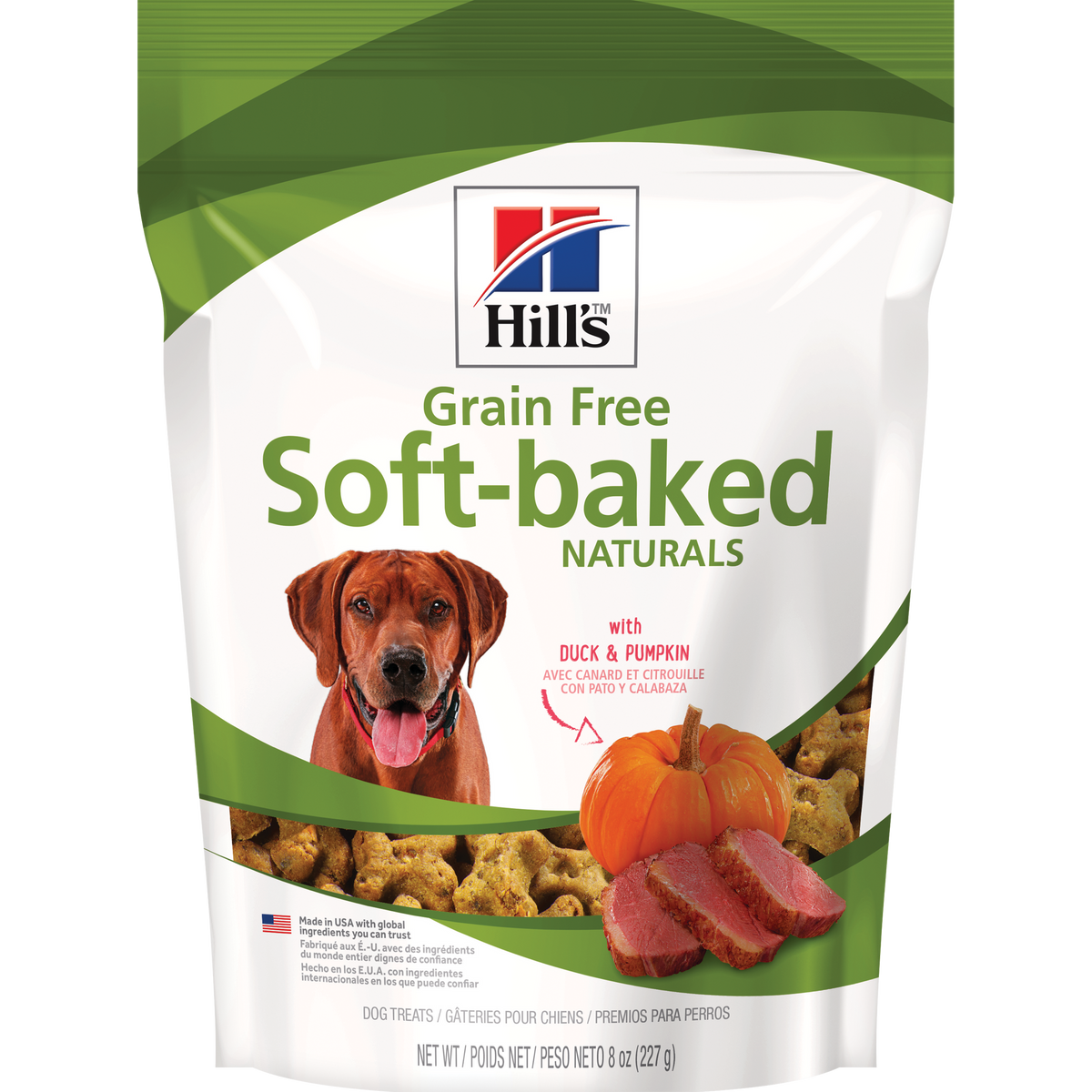 Gâteries pour chiens Soft-Baked Naturals sans grains avec canard et citrouille 227 g
