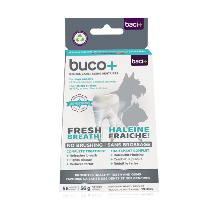 Buco+ soin dentaire pour chien 150 mg
