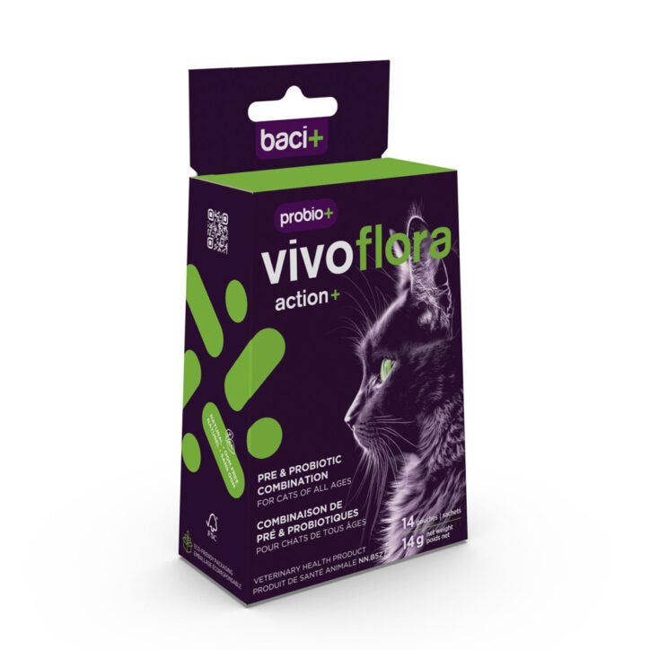 Supplément Probio+ vivoflora pour chat 14 g