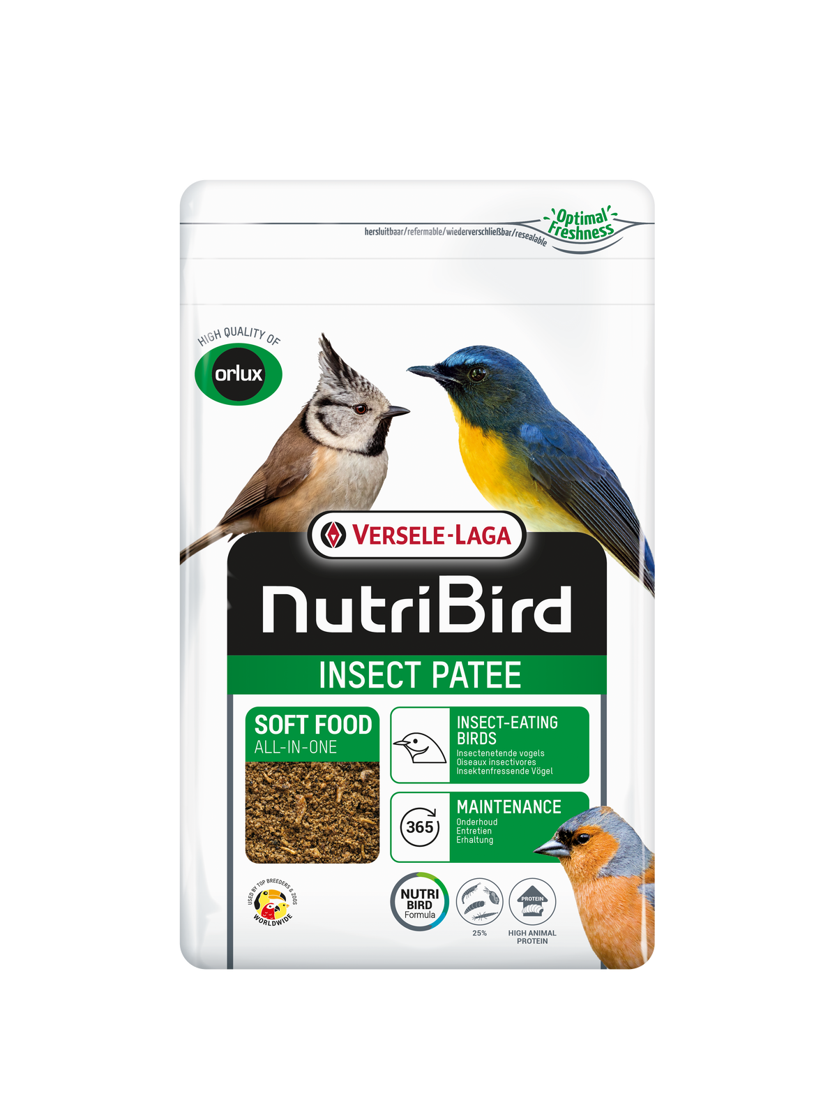 Pâtée aux insectes Nutribird - nourriture pour oiseaux