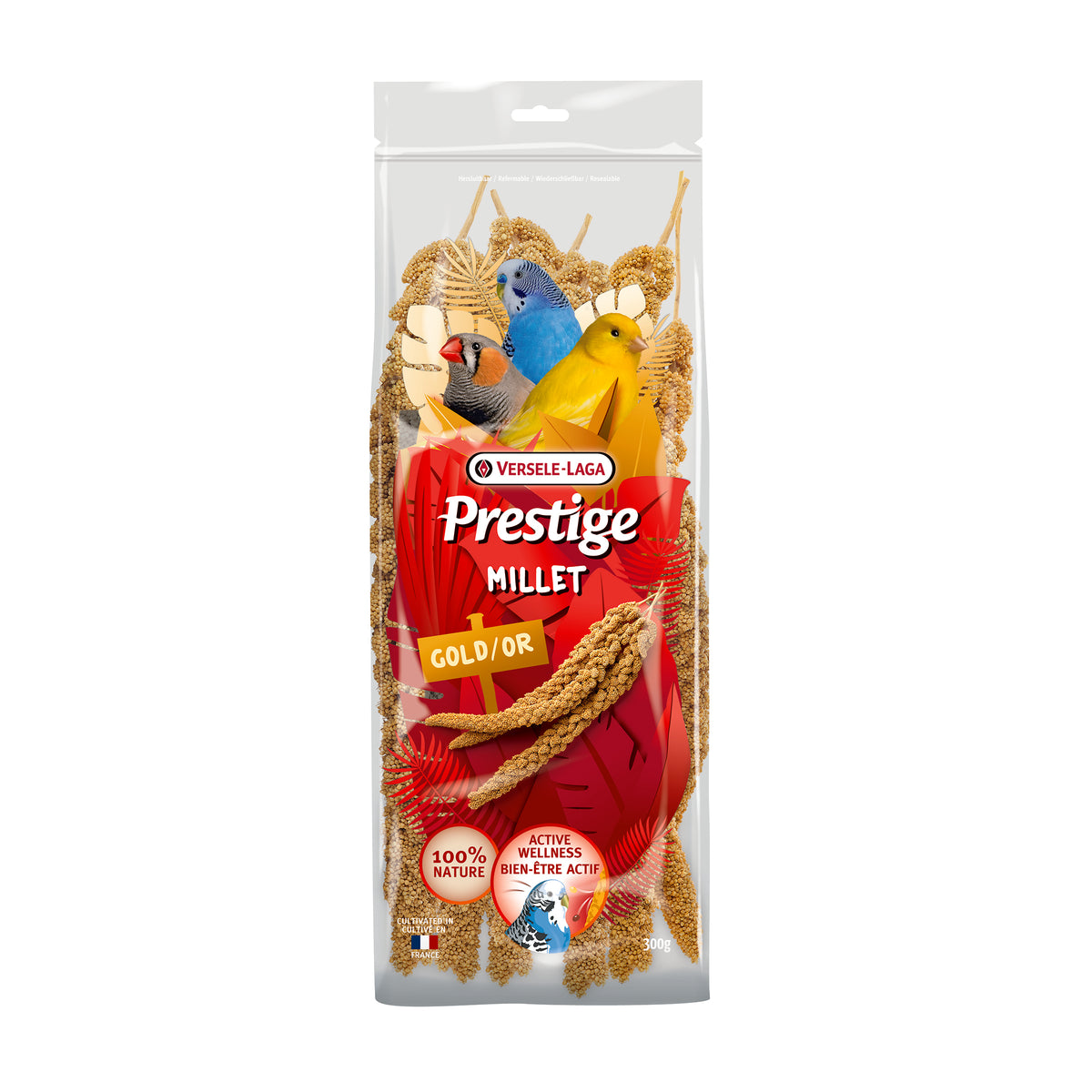 Millet en grappes jaune pour oiseau - Prestige