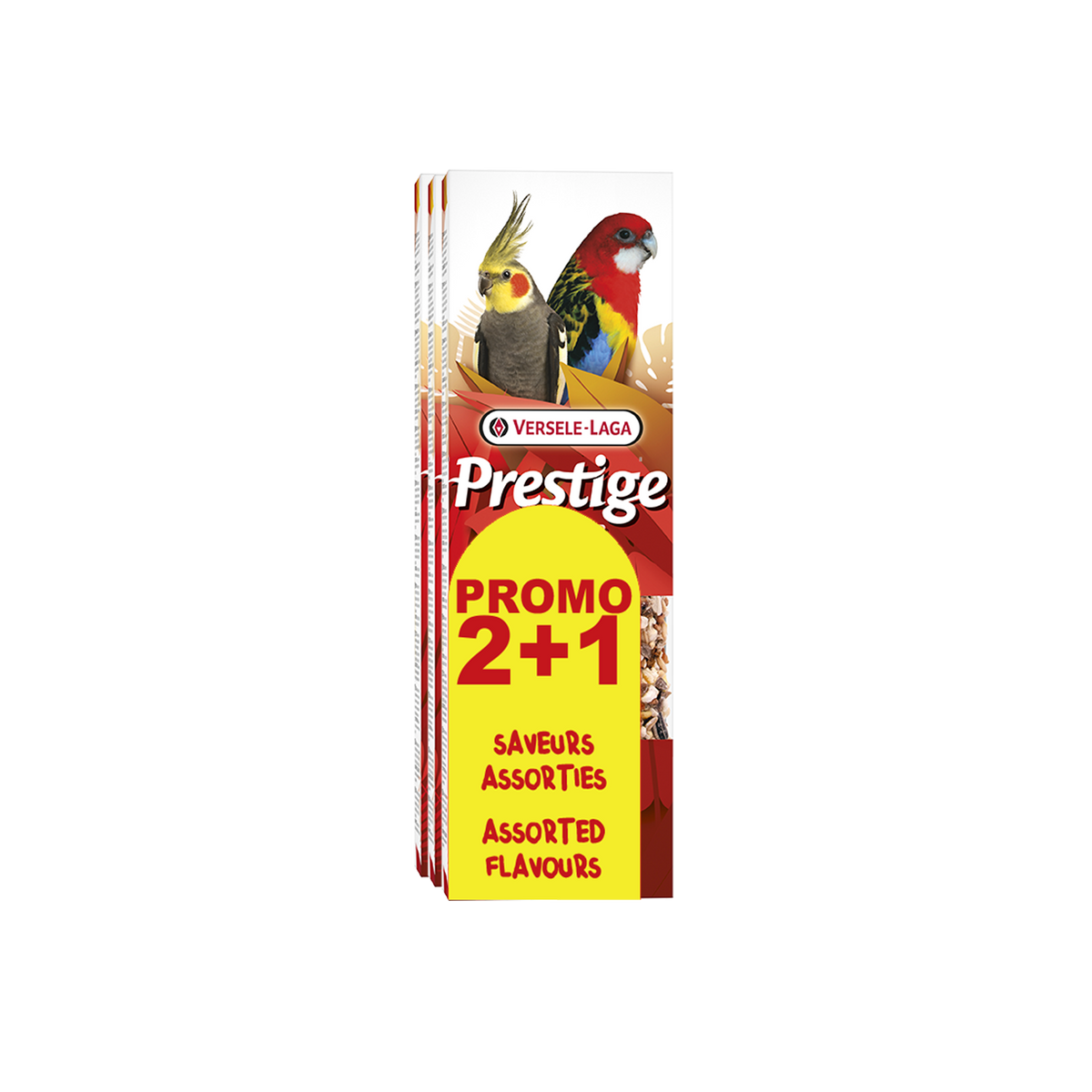 Gâteries Sticks combi pour grande perruche (paquet de 3)