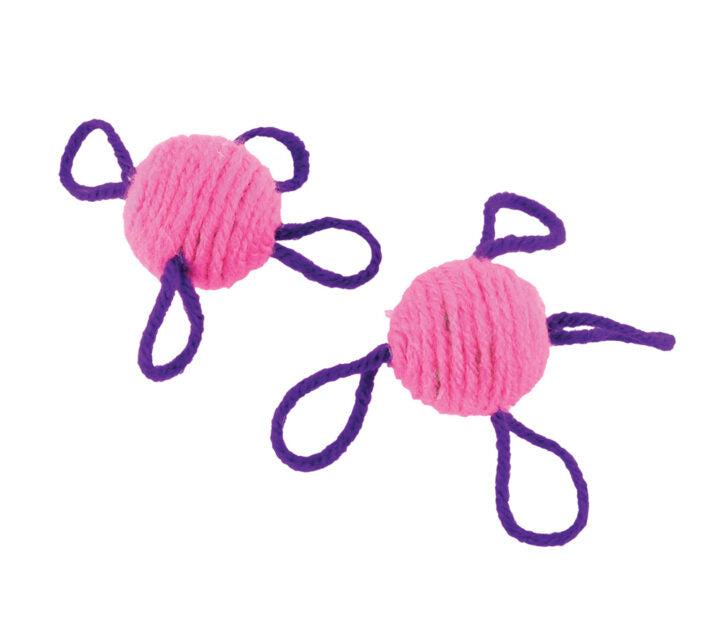 Balles de laine pour chat