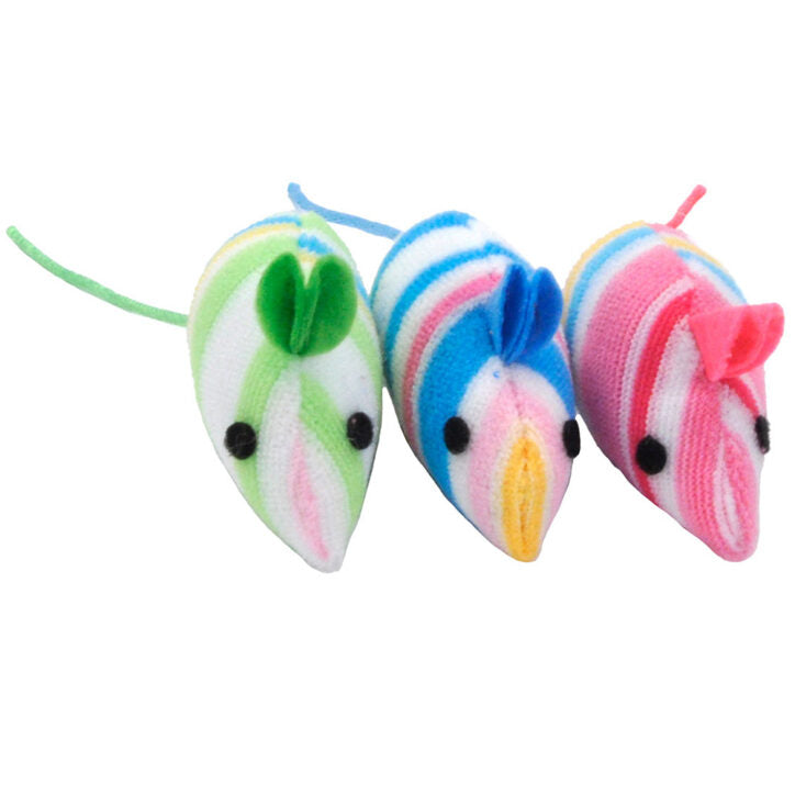Souris imprimée pour chat 6,25 po (à l'unité)