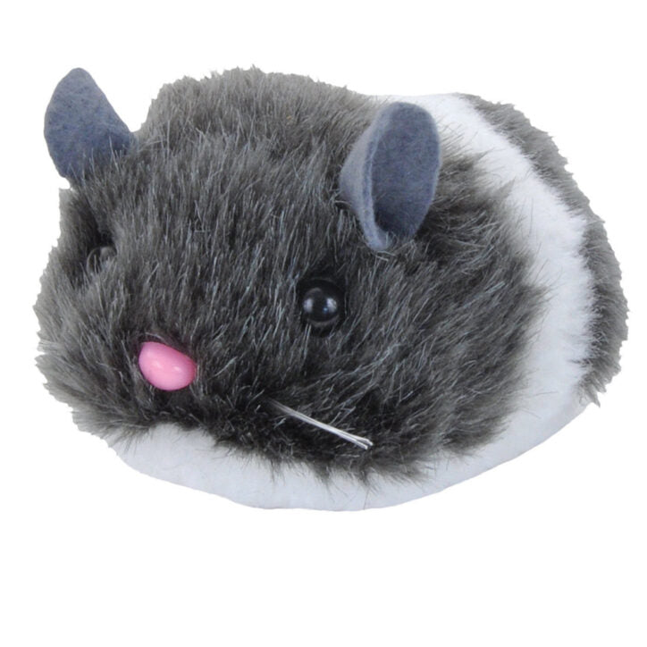 Souris vibrante pour chat 3,5 po
