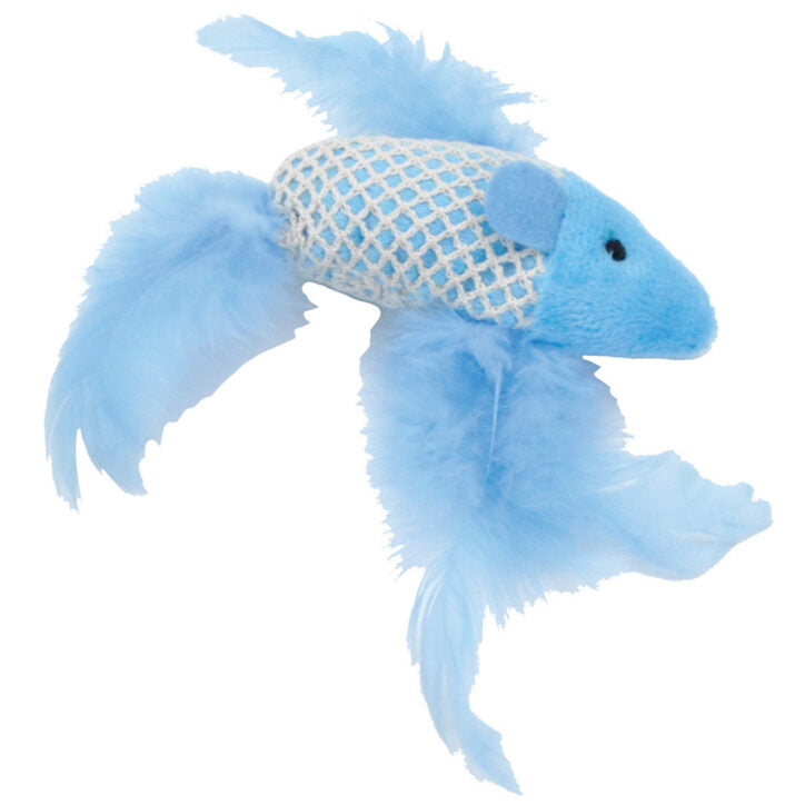 Poisson à plumes à l'herbe à chat 5,25 po
