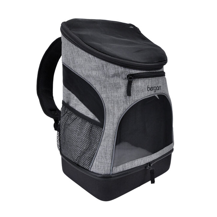 Transporteur sac à dos gris