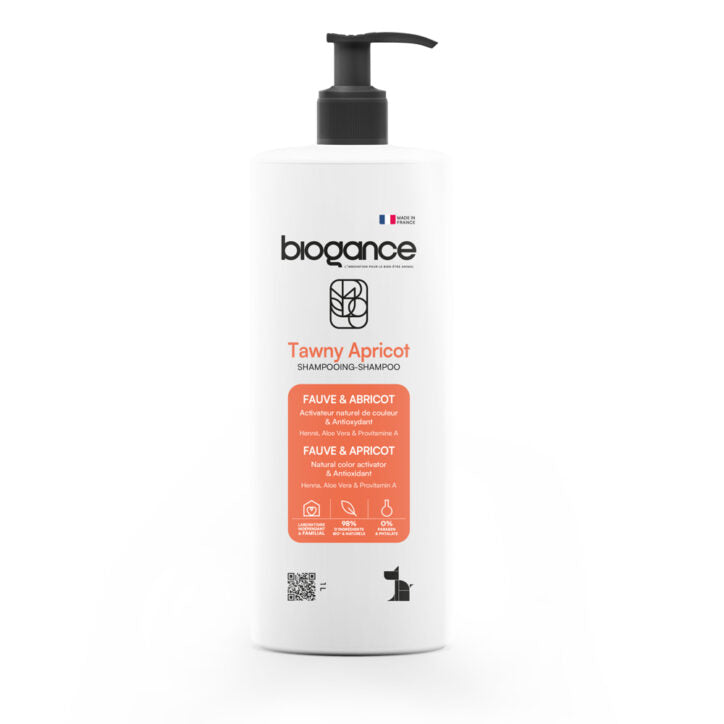 Shampoing pour poils abricots