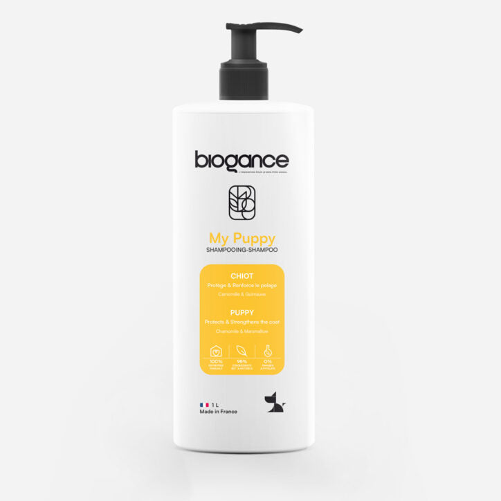 Camomille et guimauve Biogance - shampoing pour chiot