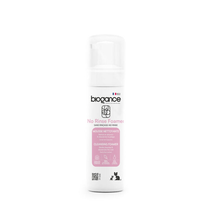 Mousse sans rinçage pour chat 200 ml
