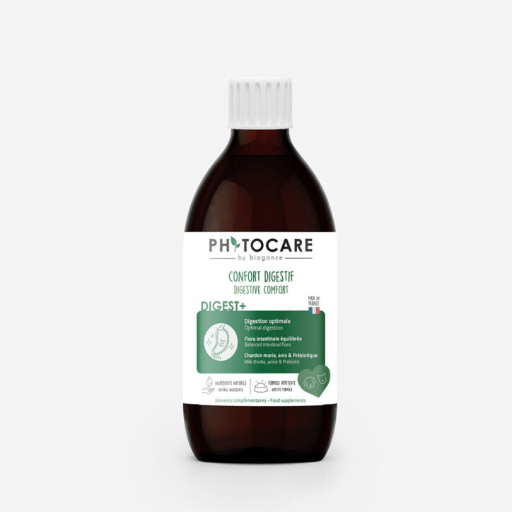 Digest+ confort digestif Phytocare pour chien et chat 200 ml