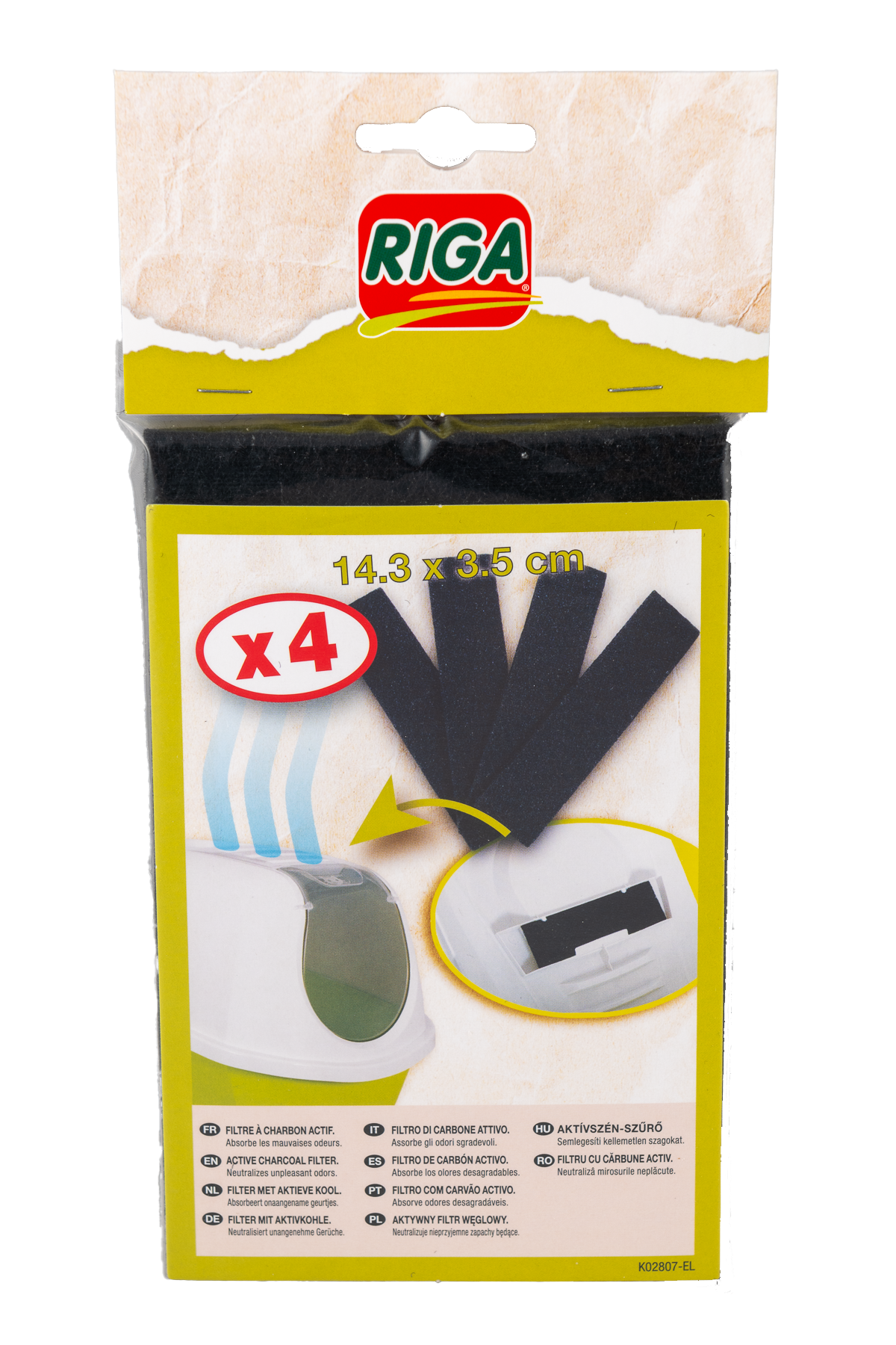 Filtre universel au charbon - accessoire pour maison de toilette pour chat
