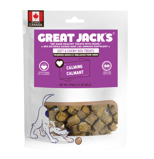 Gâteries fonctionnelles pour chien calmantes 261 g