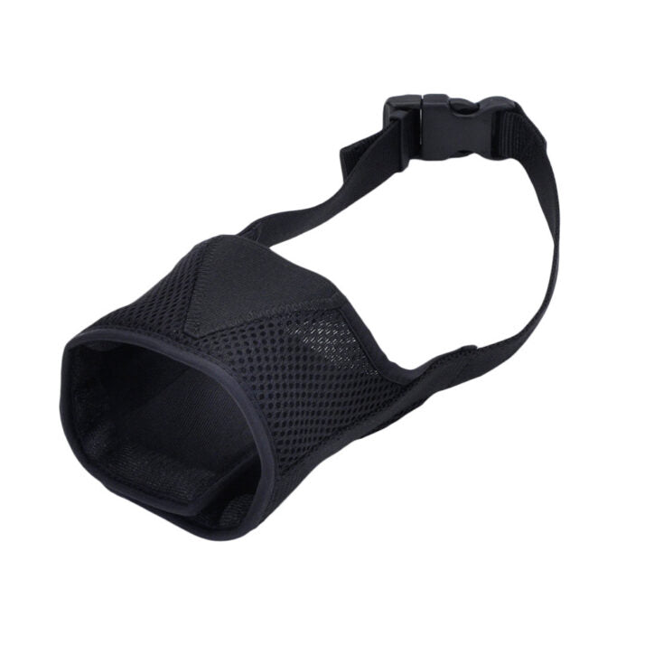 Filet confortable noire Coastal - muselière ajustable pour chien