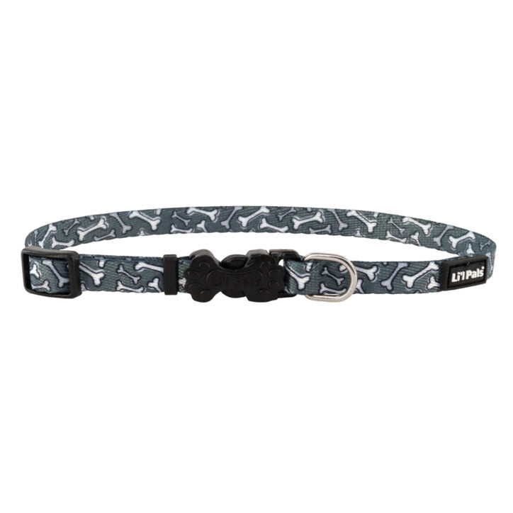 Li'l Pals à motifs - collier ajustable pour chien