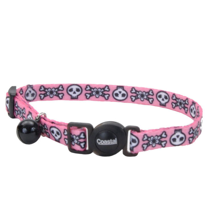 Safe Cat à motifs - collier ajustable pour chat