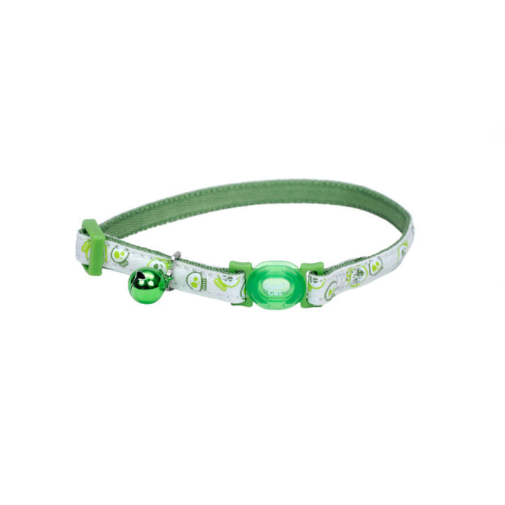 Collier ajustable Safe Cat phosphorescent pour chat