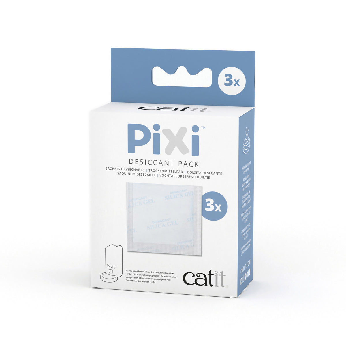 Sachets desséchants pour distributeur d'aliment PIXI (paquet de 3)