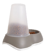 Loop gris - distributeur de nourriture pour chien