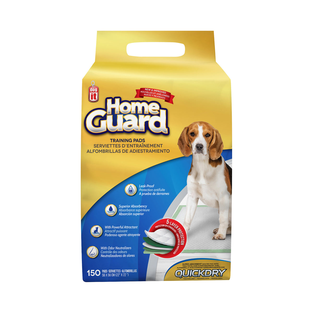 Serviettes d'entraînement Home Guard pour chien - Dogit