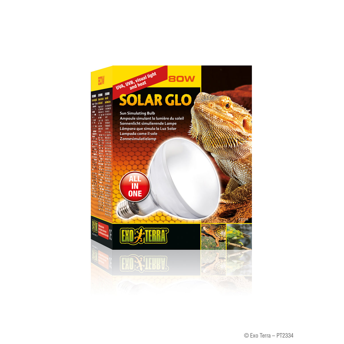 Ampoule Solar Glo simulant la lumière du soleil