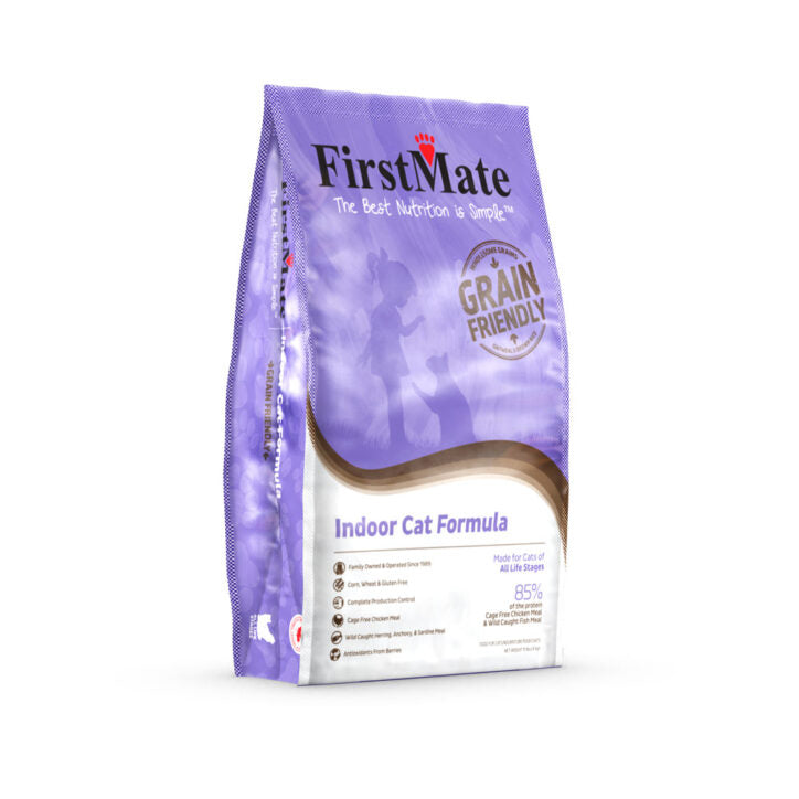 Nourriture Grain Friendly pour chat et chaton d'intérieur - First Mate