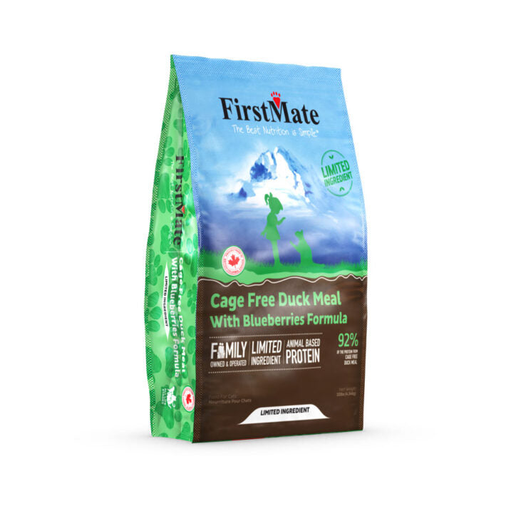 Nourriture LID au canard et bleuets pour chat - First Mate