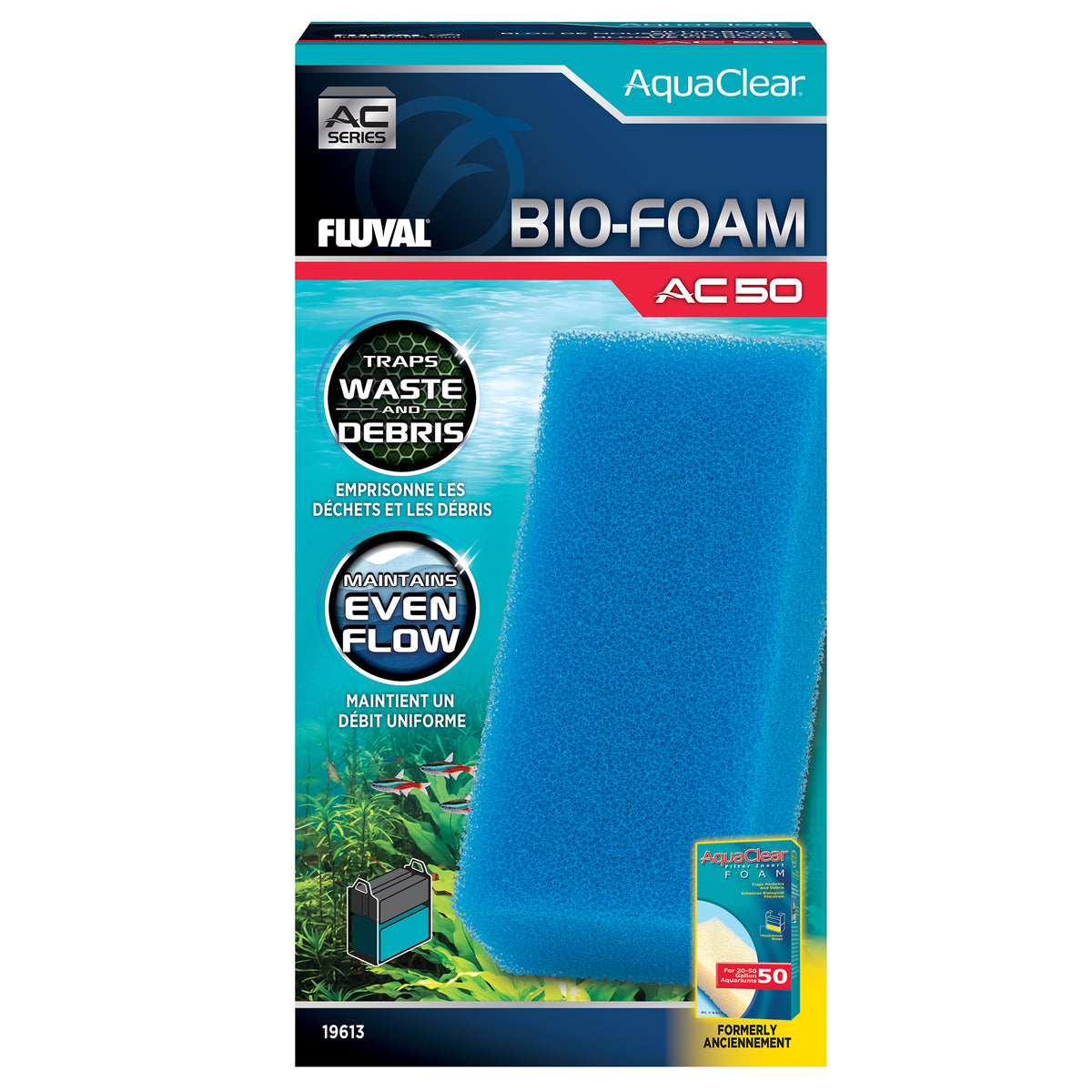 Bloc de mousse Bio-Foam pour filtre à moteur série AC