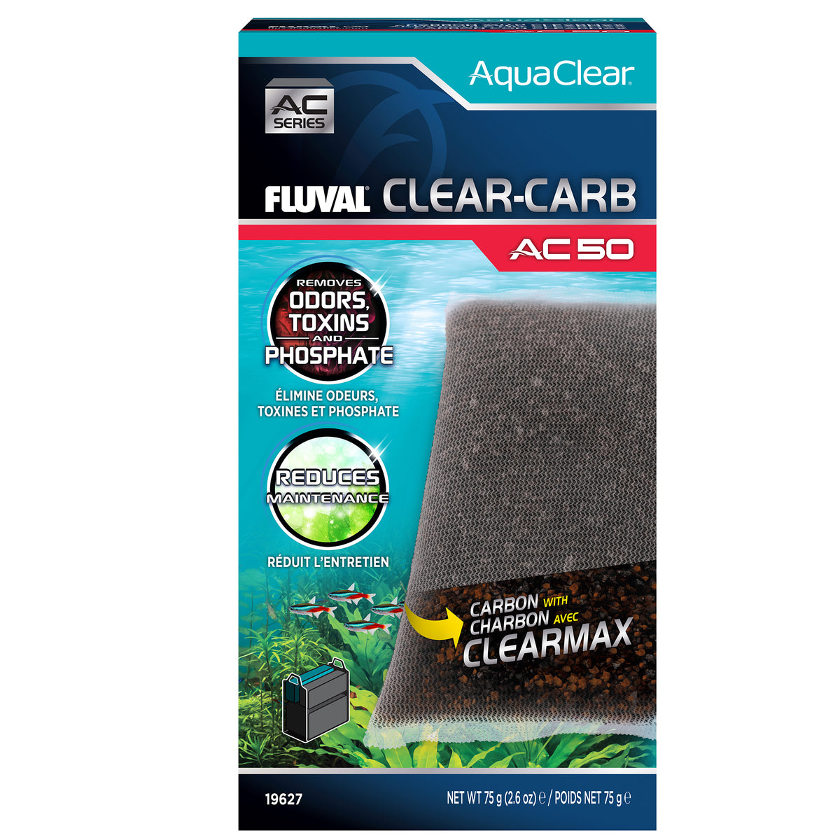 Masse filtrante Clear-Carb pour filtre à moteur série AC