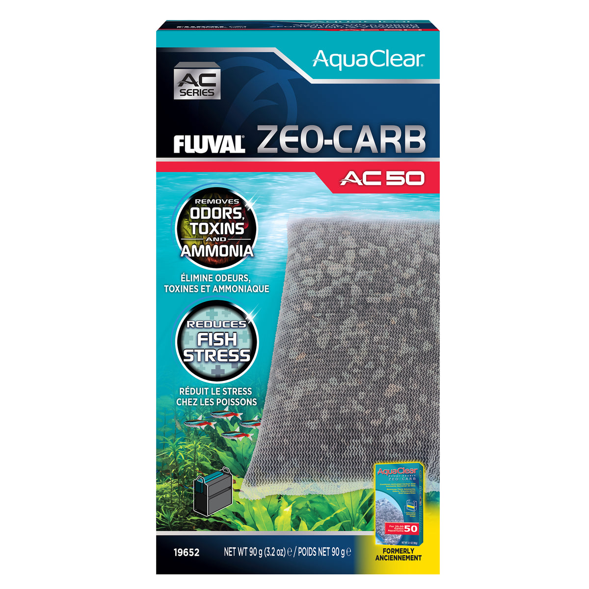 Masse filtrante Zeo-Carb pour filtre à moteur série AC