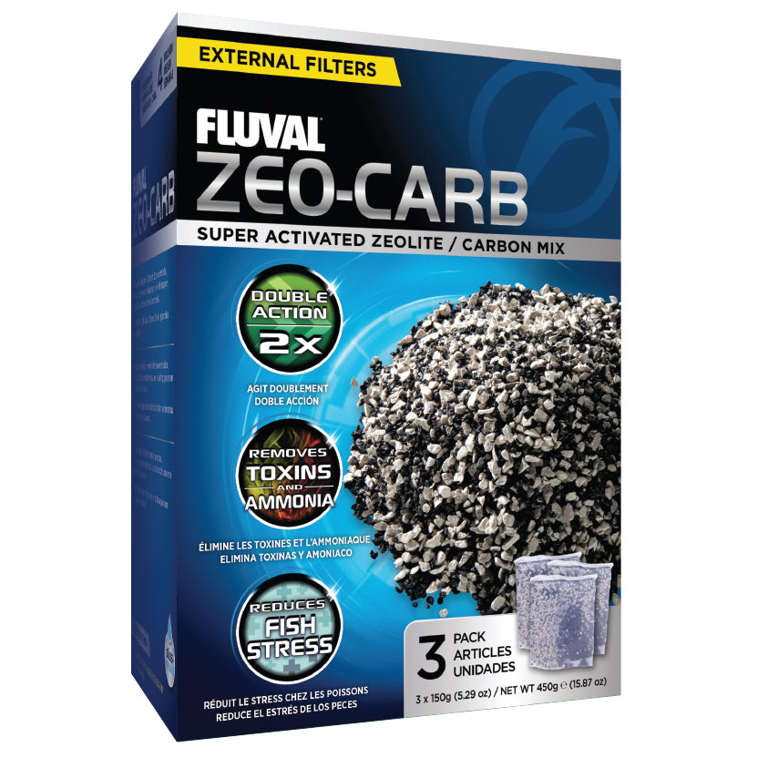 Masse filtrante Zeo-Carb pour aquarium - Fluval