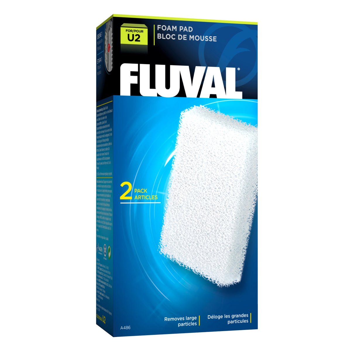 Blocs de mousse Bio-Foam pour filtre submersible U2 (paquet de 2)
