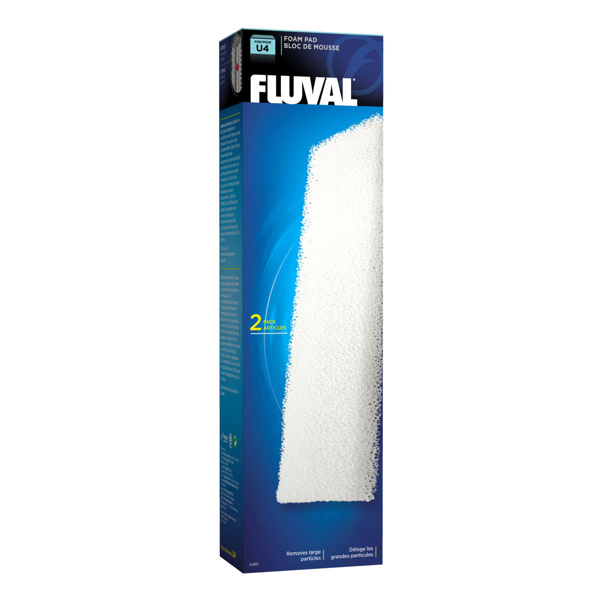 Blocs de mousse Bio-Foam pour filtre submersible U4 (paquet de 2)