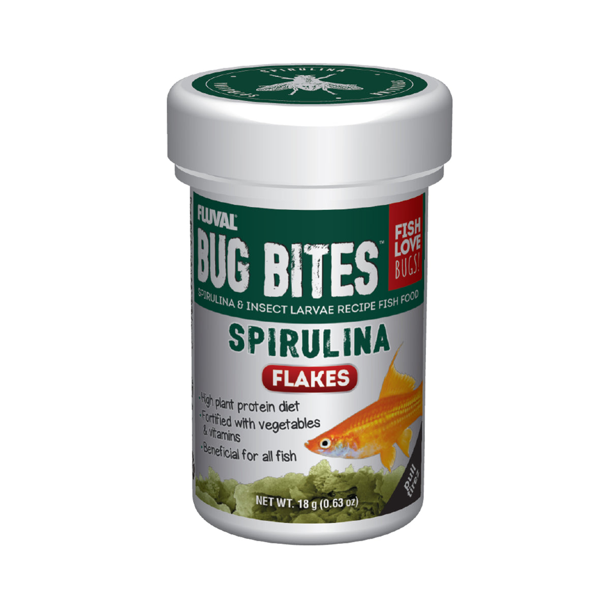 Flocons Bug Bites avec spiruline