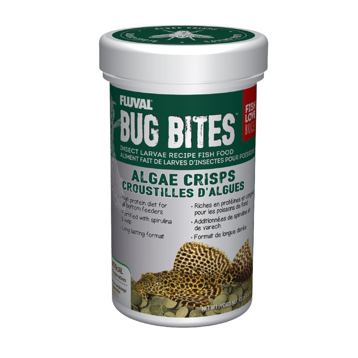 Croustilles Bug Bites à base d'algues
