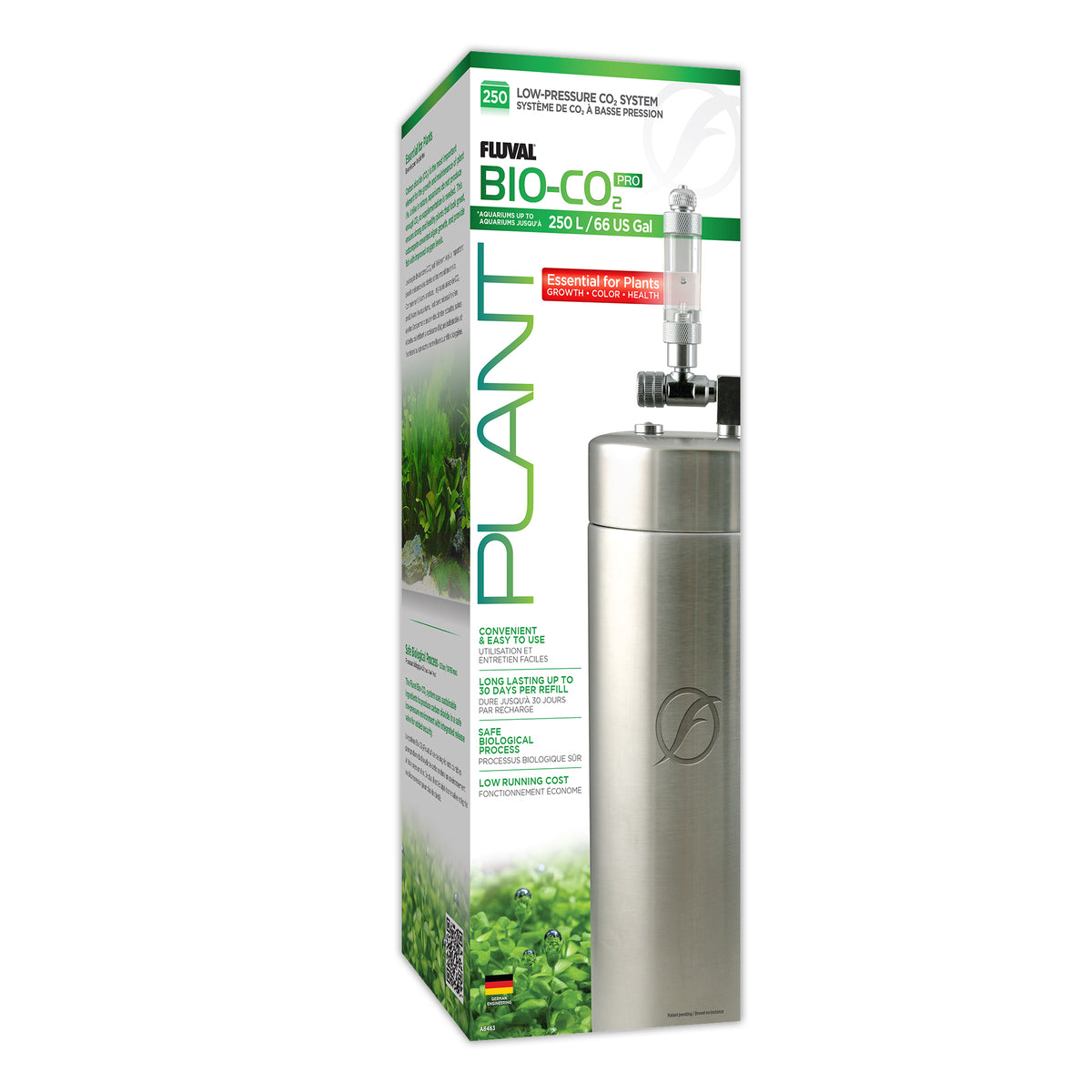 Système Bio-CO2 Pro à basse pression pour aquarium - Fluval