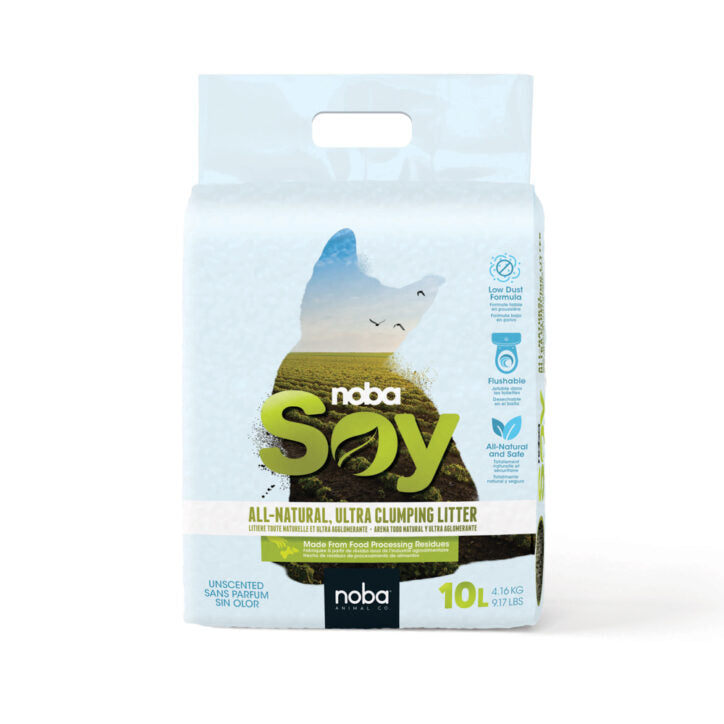 Litière de soya ultra agglomérante Soy 10 L