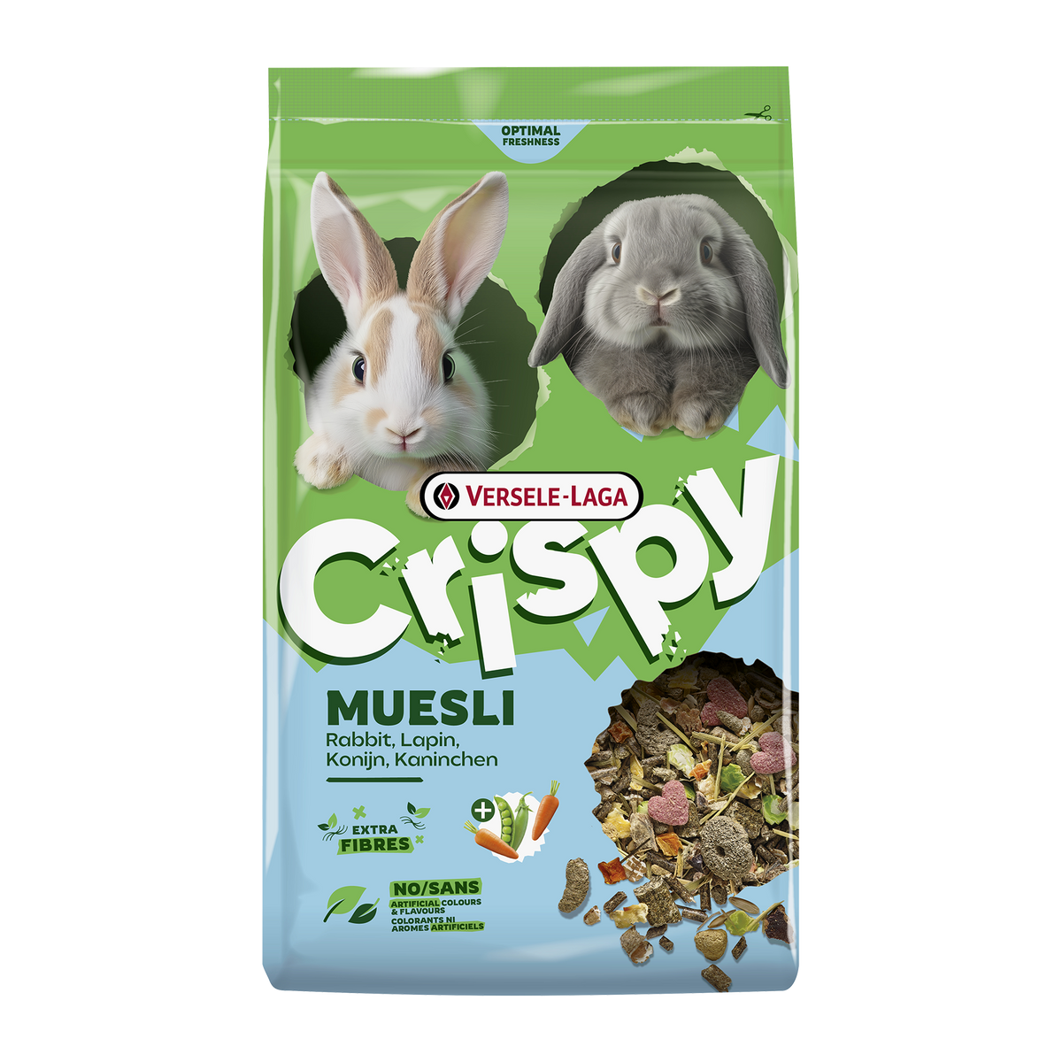 Nourriture Muesli pour lapin - Crispy