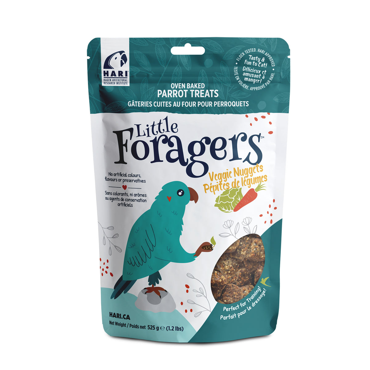 Gâteries cuites au four Little Foragers pour perroquets