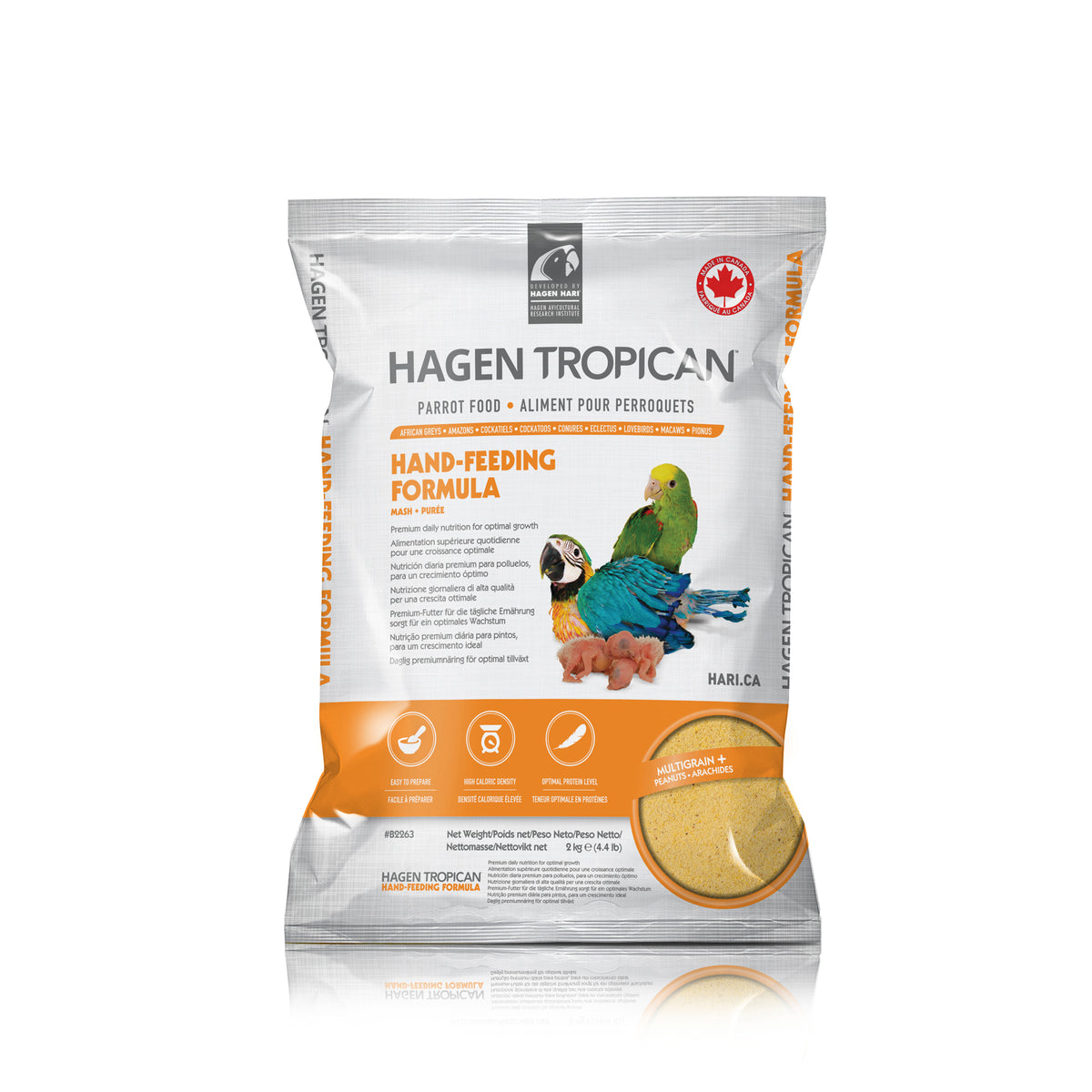 Aliment Hand-Feeding Tropican pour le nourrissage à la main