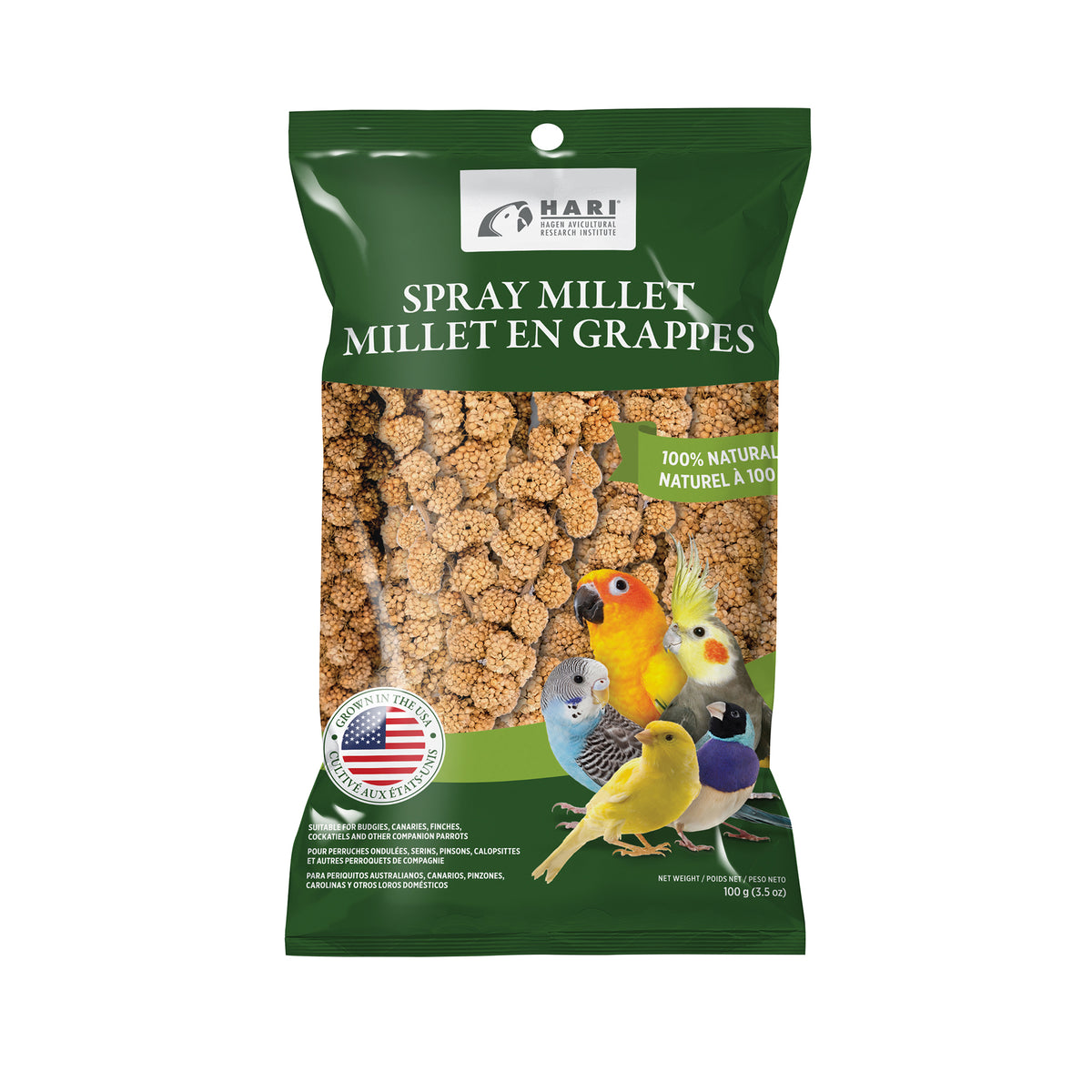 Millet en grappes