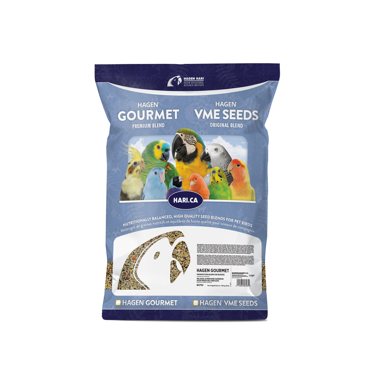 Mélange Gourmet de qualité supérieure pour perruches ondulées