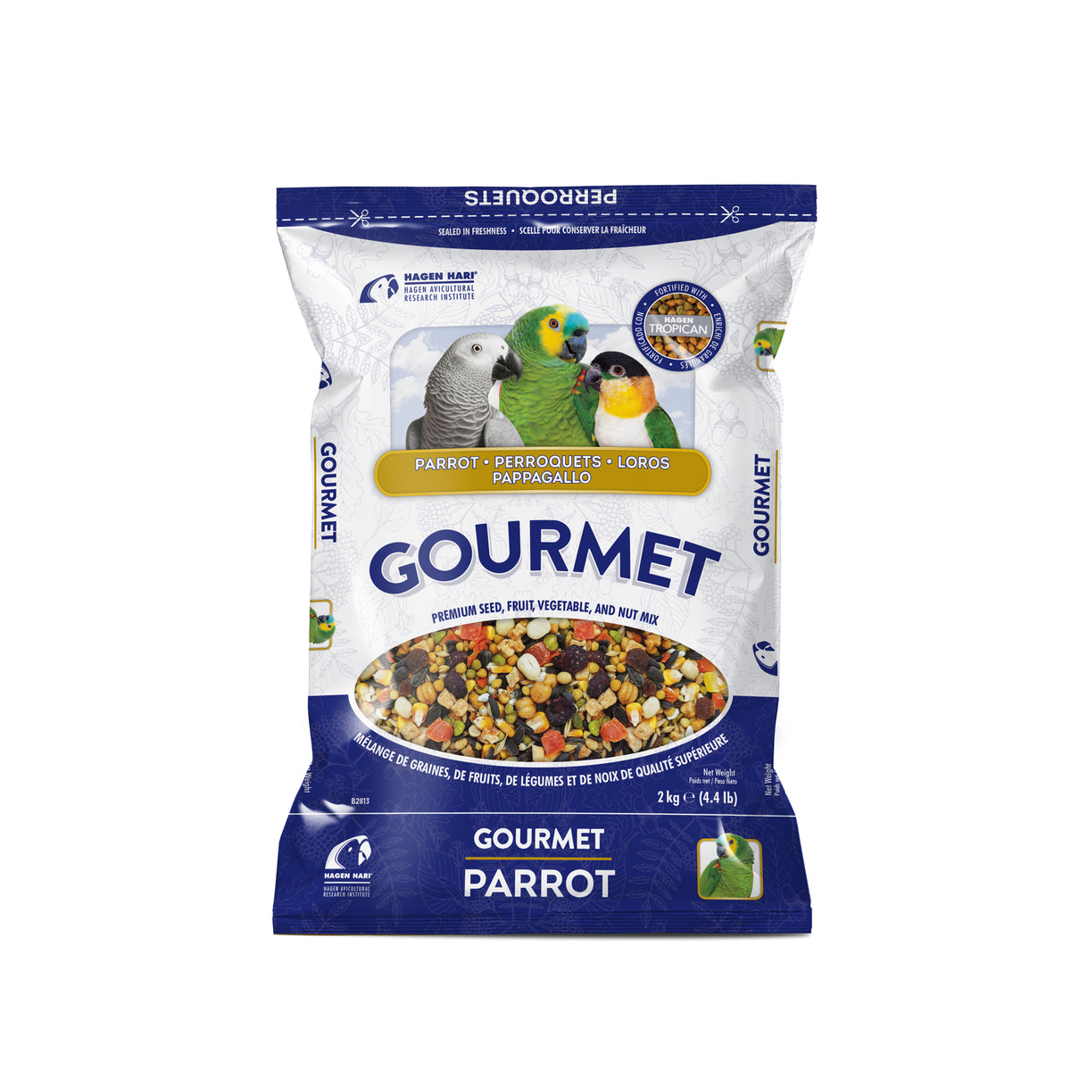 Mélange Gourmet de qualité supérieure pour perroquets