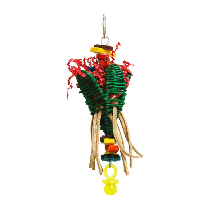 Jouet pour oiseaux Loulou 10 x 3 po