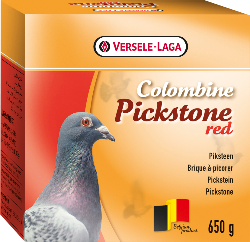 Pickstone pierre à picorer rouge - supplément pour pigeons