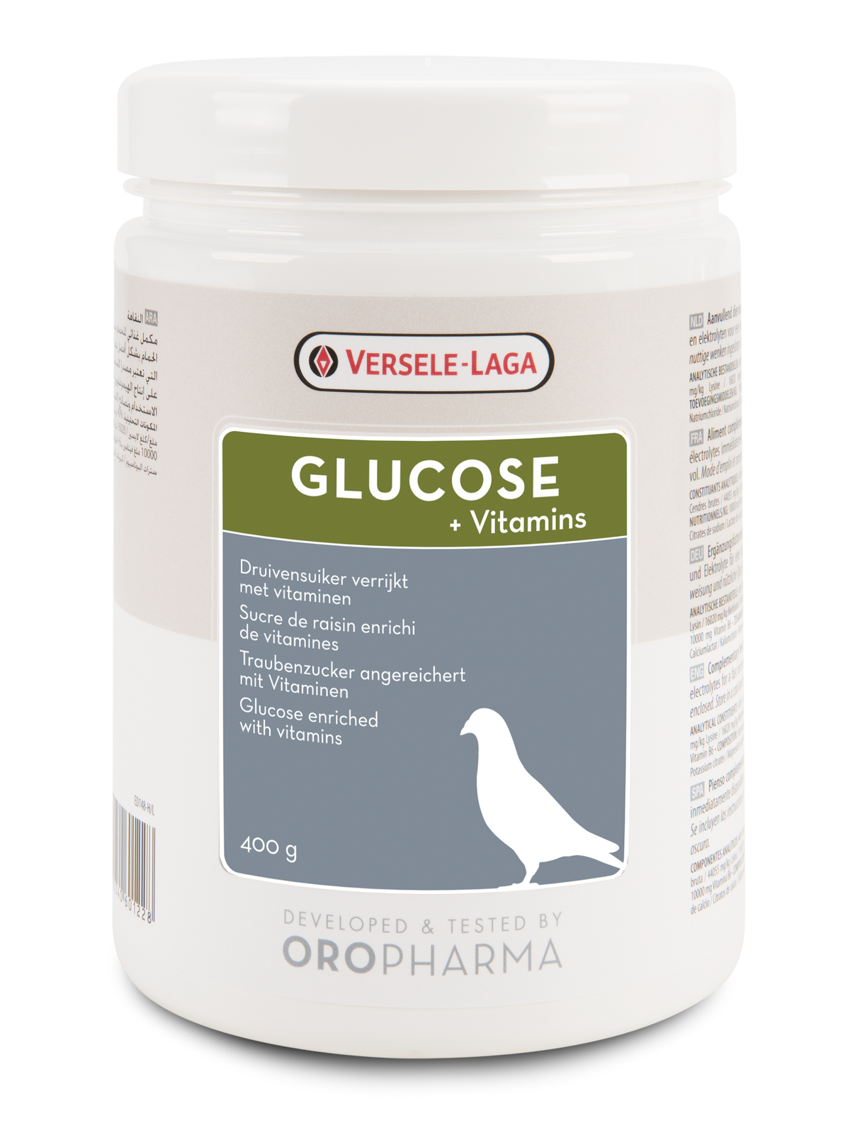 Glucose et vitamines 400 g - supplément pour pigeons