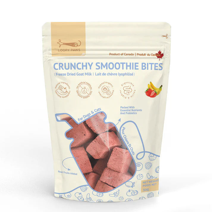 Smoothie Bites - gâteries lyophilisées pour chien