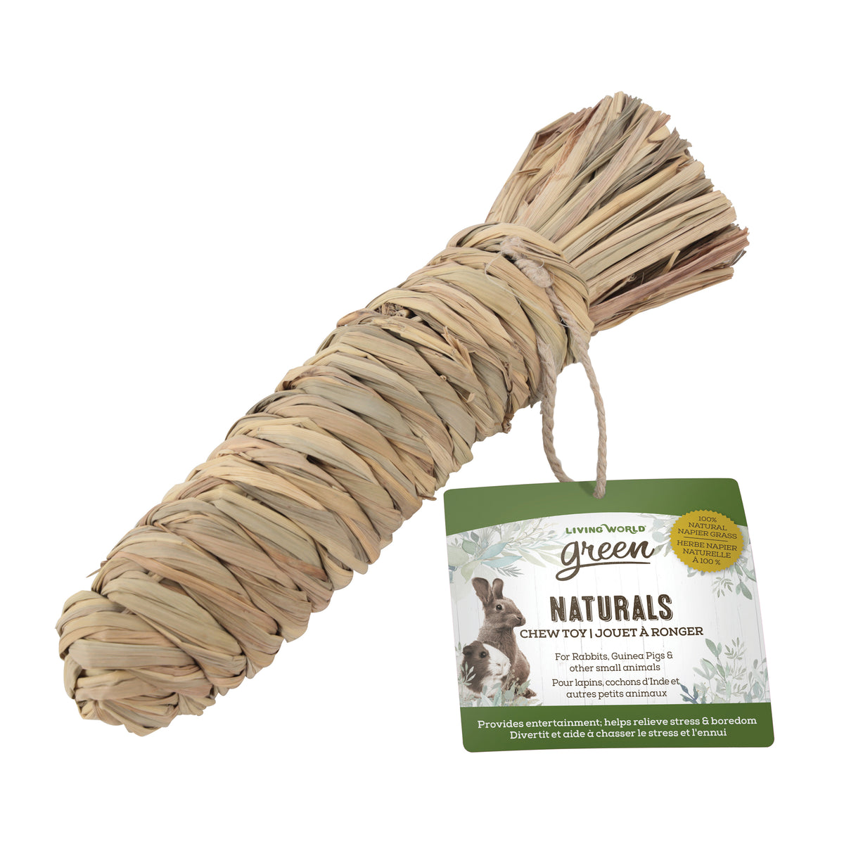 Jouet à ronger Naturals, carotte, 5 x 25 cm